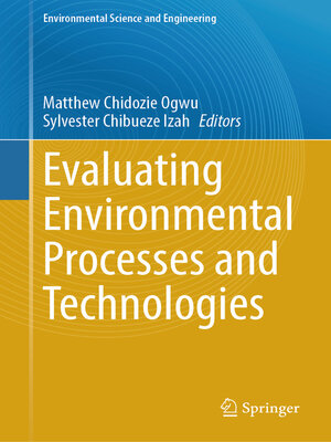 cover image of Evaluating Environmental Processes and Technologies